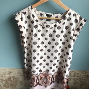 Women’s Ann Taylor rolled sleeve top